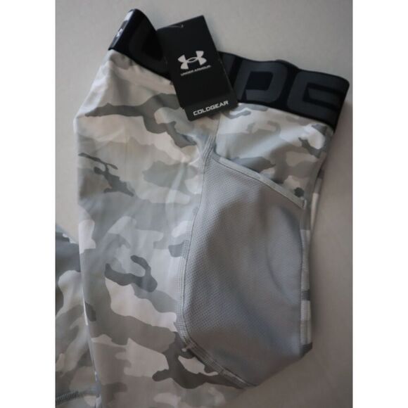 Under Armour 1381747 Men Sz 2XL Camo Cold Gear Infrared Compression Leggings - Picture 8 of 11